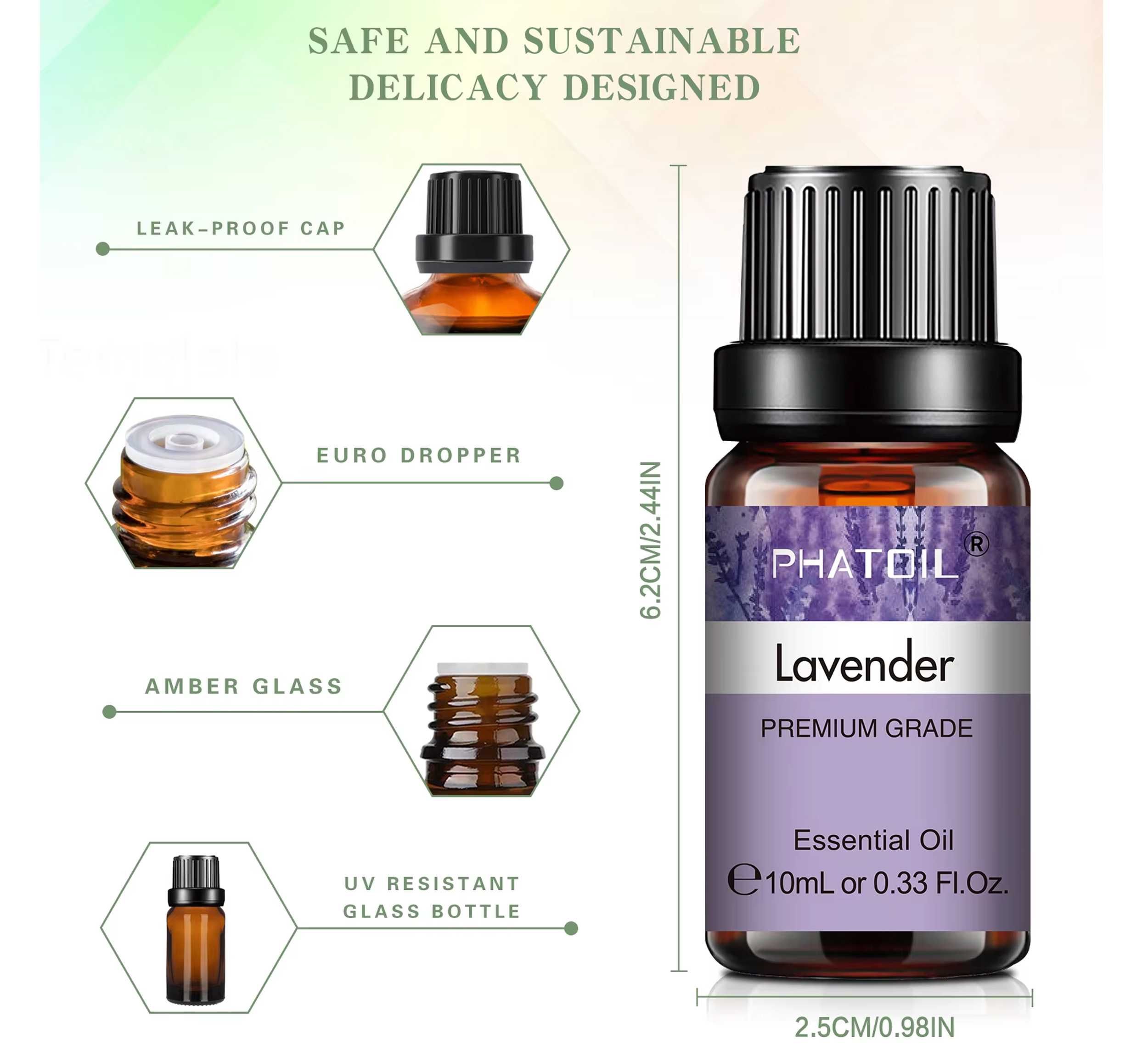 Ulei natural 100% pur pentru aromaterapie