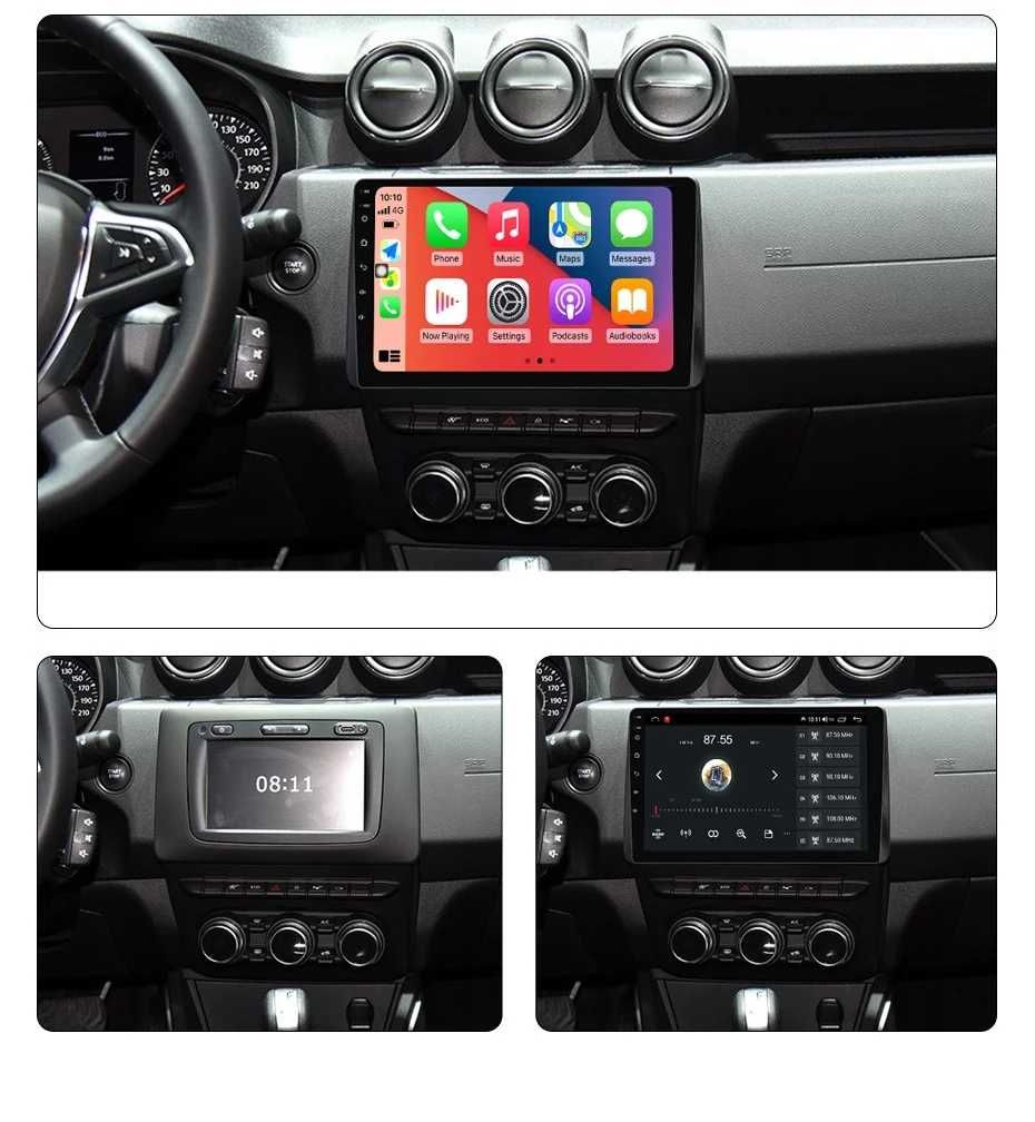 Navigatie Dedicata Dacia Duster (2018-2022) 9Inch, Bluetooth, WiFi