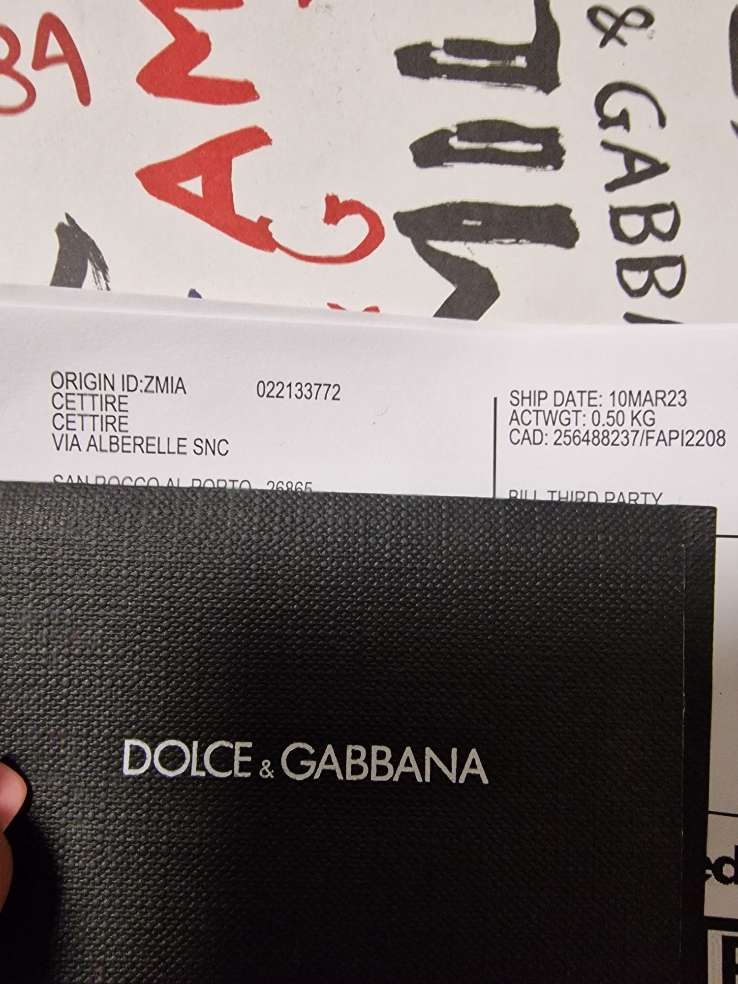 Adidasi Dolce gabbana originali 39