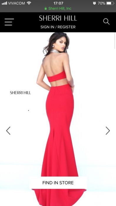Sherri Hill официална рокля