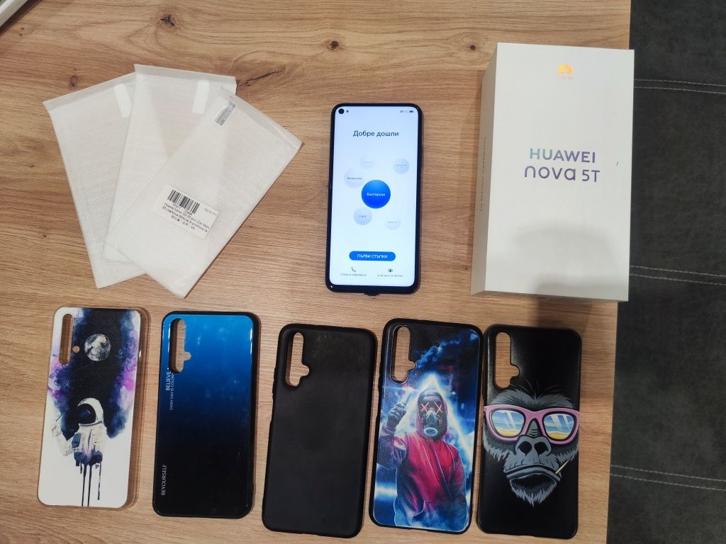 Huawei nova 5t с подаръци