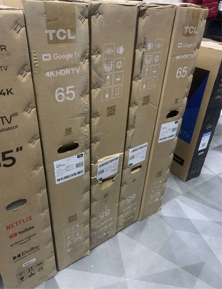 Телевизор Tcl 43” 50” 55” 65” 75” 98” прошивка и Доставка бесплатно