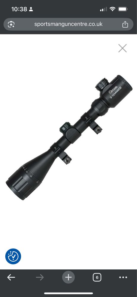 Оптика Optima 3-12x44 AOE