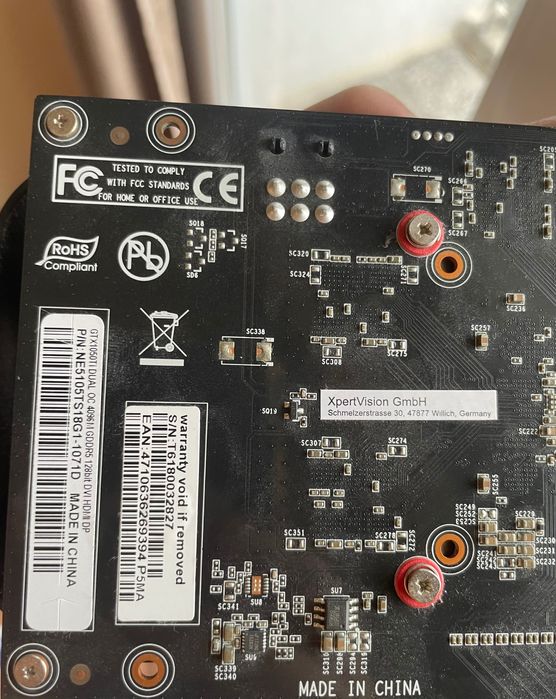 NVIDIA GeForce GTX 1050 Ti 4gb