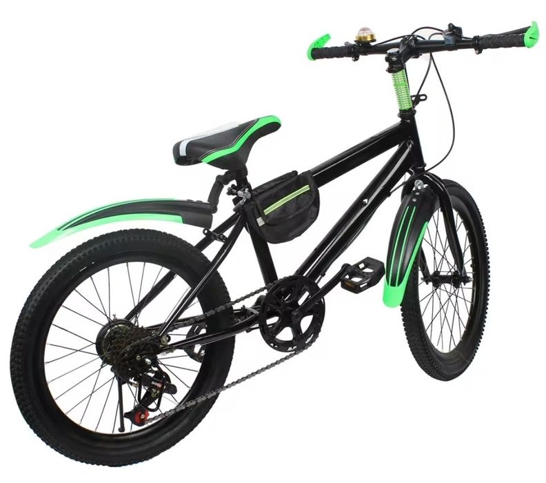 Bicicleta de munte de 20 de inci, cu 7 viteze, sa reglabila, aparatori