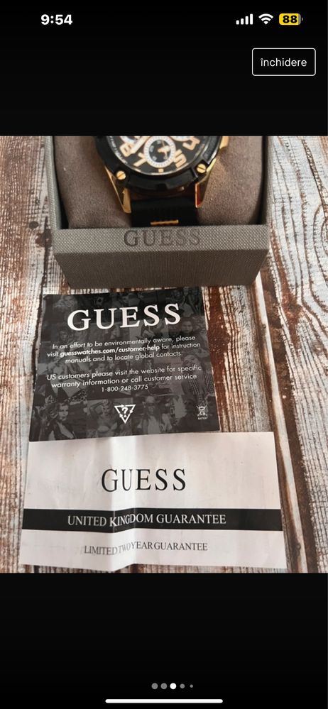 ceas guess barbati