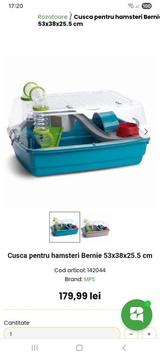 Cusca hamster in stare f buna