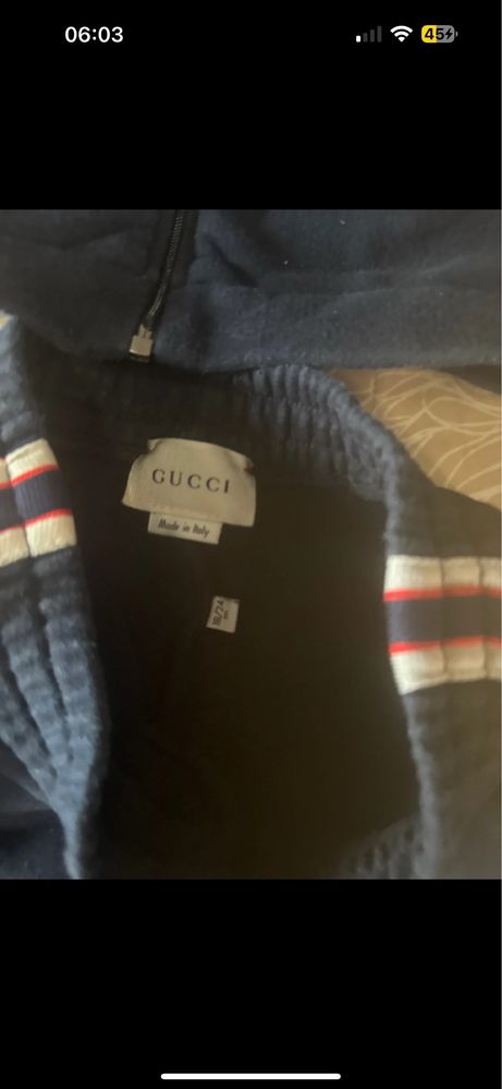 Trening Gucci copii varsta 18-24 luni in stare buna original