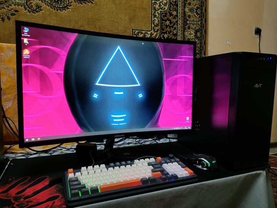 Domawniy kompyuter DDR4 msi h410 a pro