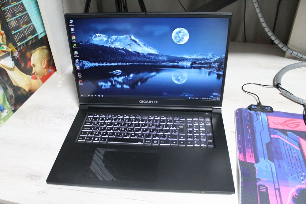 Ноутбук Gigabyte g7 ke 12500H rtx 3060 16ram