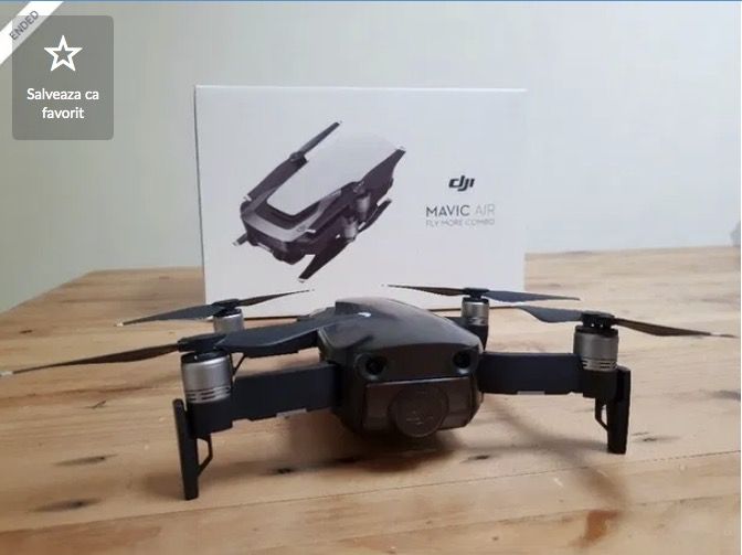 DJI MAVIC AIR Fly More Combo 3 baterii Schimb