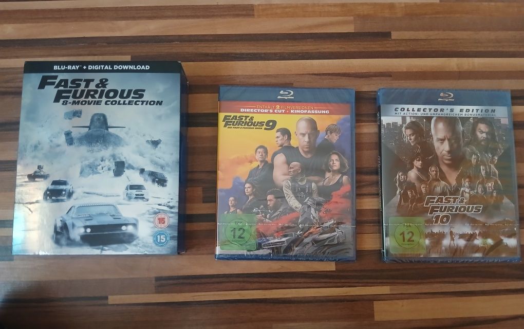 Fast and furious (1-10)Blu-ray