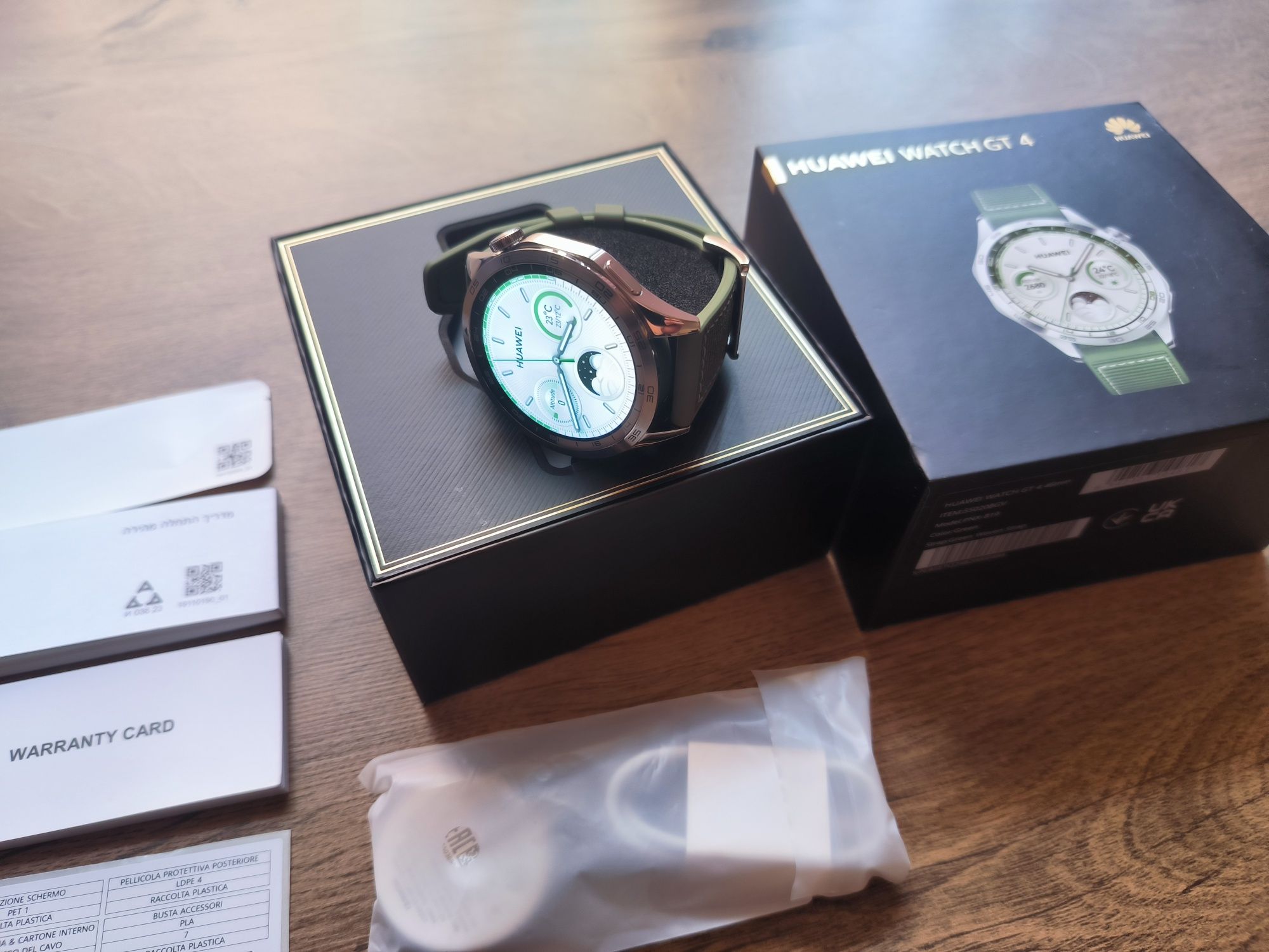 Huawei watch GT 4 Green