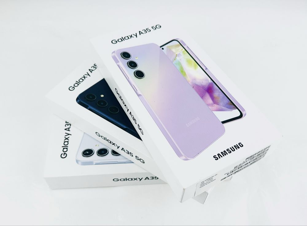 НОВ! Samsung Galaxy A35 5G 128GB 6RAM Navi / Ice Blue / Lilac