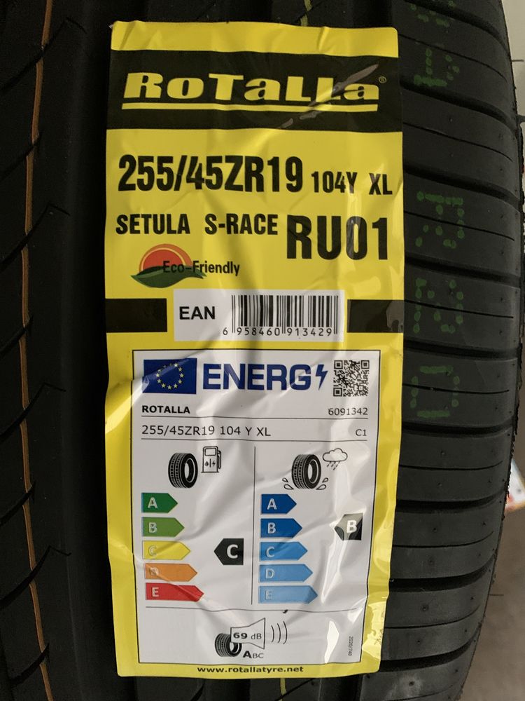 Летен спорт пакет ROTALLA 235/50R19 103Y XL 255/45R19 104Y XL НОВ DOT