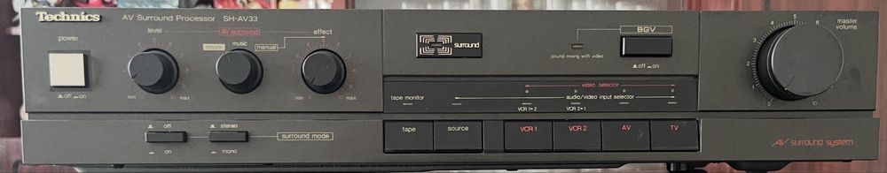 Technics съраунд процесор SH-AV33