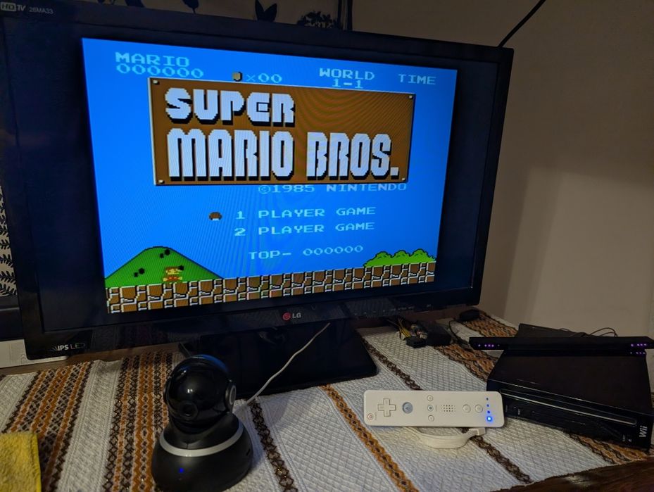 Nu trimit Nintendo Wii modat Super Mario World NES Donkey Kong etc