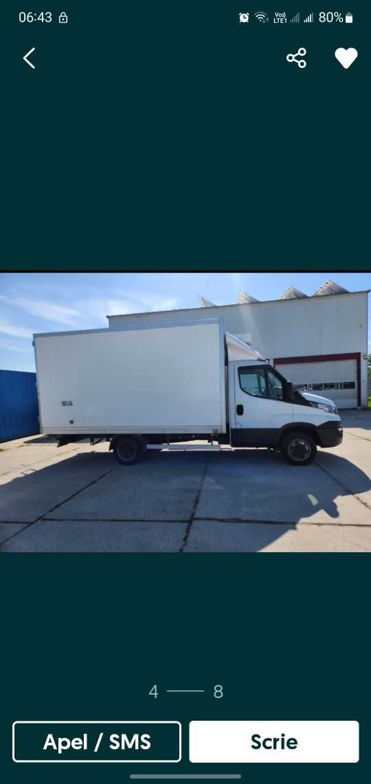 Vând izoterma Iveco daily