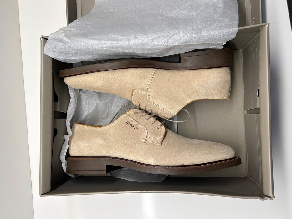 Мъжки обувки Gant велур 43