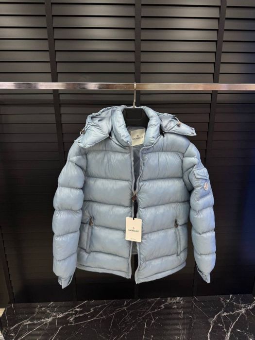 Geaca M. o.n.cl.e.r  Puffer Albastru Lucios (mărimi: S,M,L,XL,XXL)