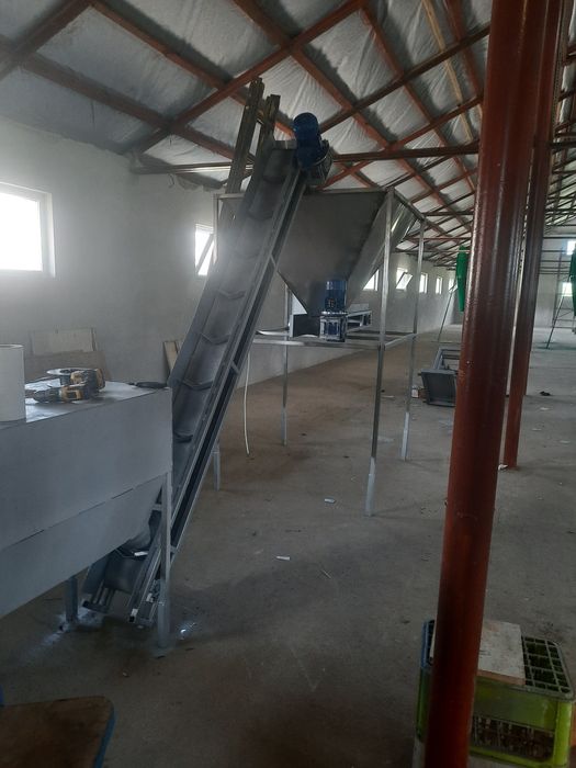 Componente linii peleti și brichete, snecuri, benzi transportoare etc.