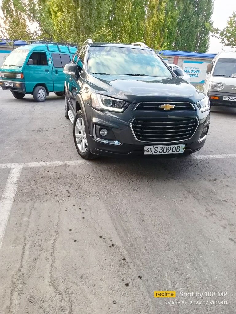 Chevrolet Kaptiva C7 barter bor qora jentra va qora monzaga