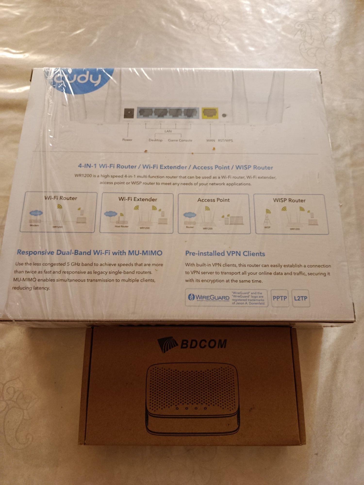 Cudy Wifi router WR1200