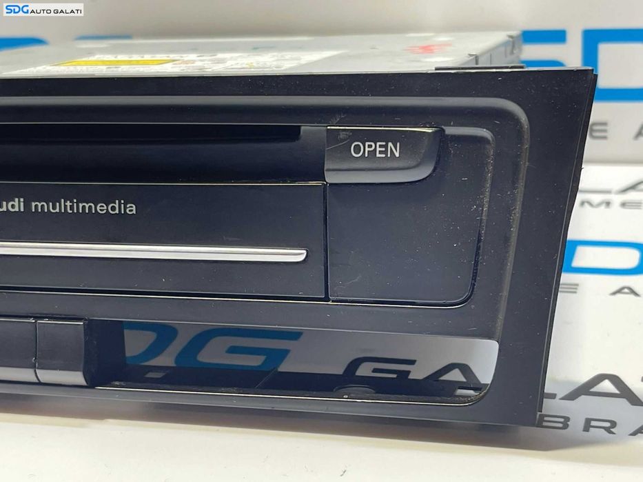 MMI Unitate Radio CD Player Audi Multimedia Audi A4 B8 2008 - 2012 Cod 8T2035652G [LR1961]