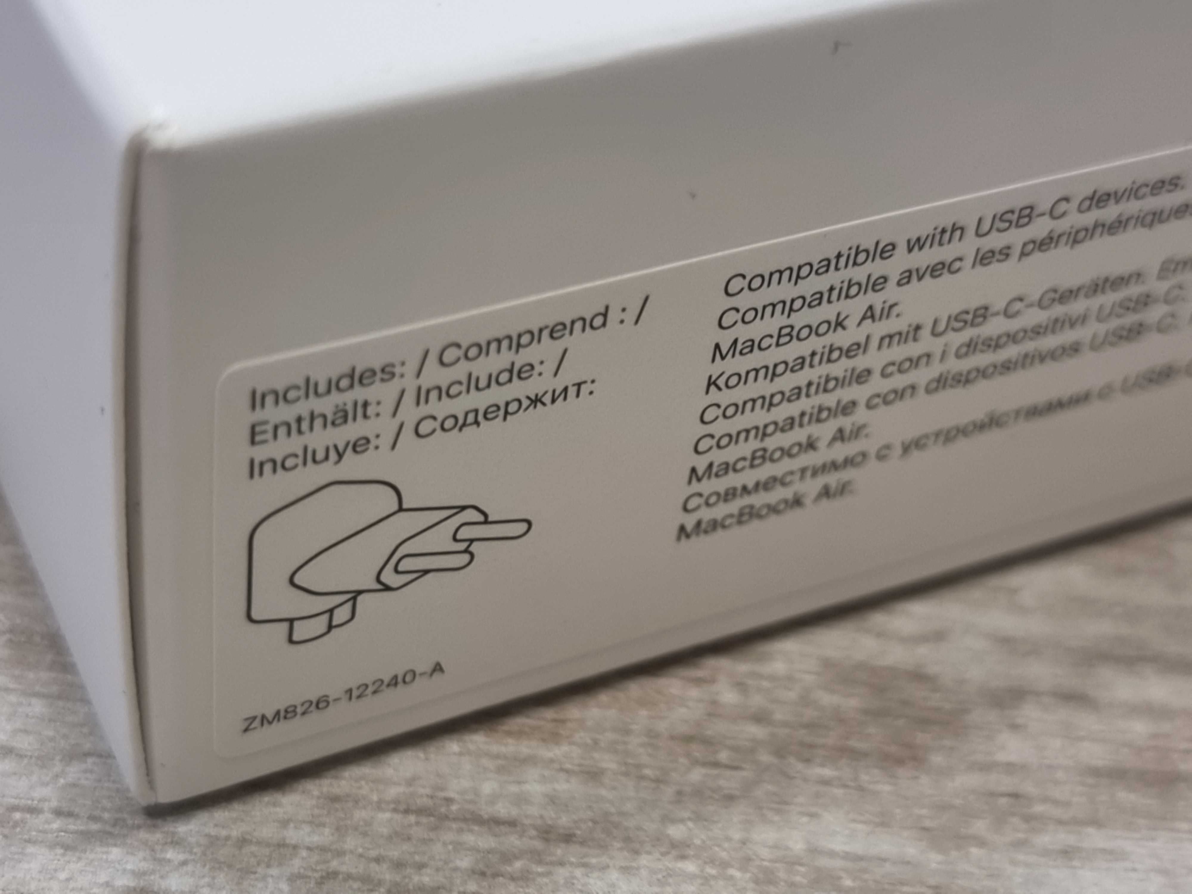 Apple Зарядно Apple USB-C -НОВО