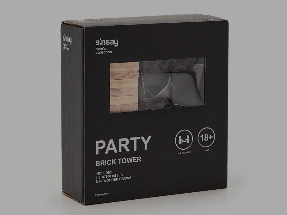 Party brick tower board game/Настолна игра дженга с шотове 18+