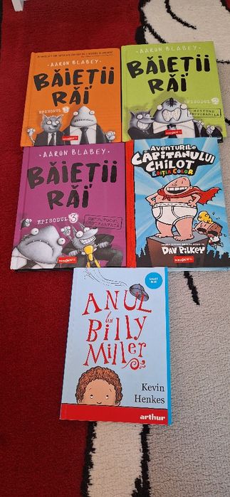 Baietii rai,1 2 3. Aventurile căpitanul chilot. Anul lui Billy Miller