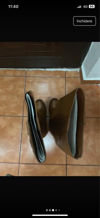 Cizme zara pana la genunchi