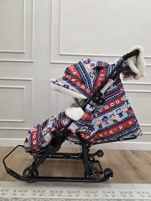 Срочно продаю Санки-коляску Ника  НД7-5 состояние как новая