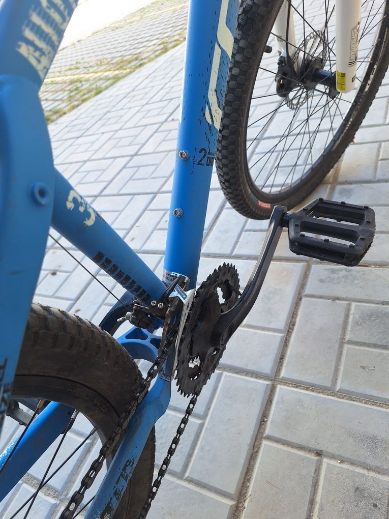 Колело cross dexter blue