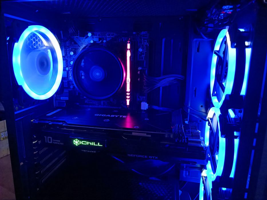 Unitate Gaming Ryzen5 16Gb GTX 1080 8Gb