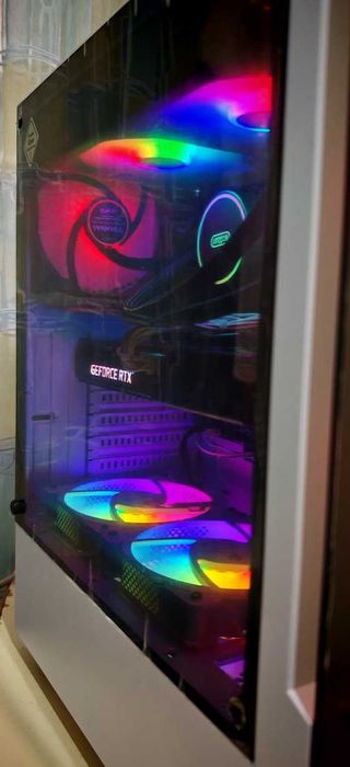 Геймърско PC Ryzen 7 5700X3D /32Gb/1TB nVme/RTX 3060 12Gb /Гаранция