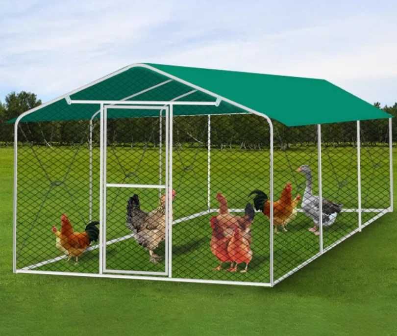 Adapost Exterior si Voliera Multifunctionala pentru Pasari (2x3x4m)