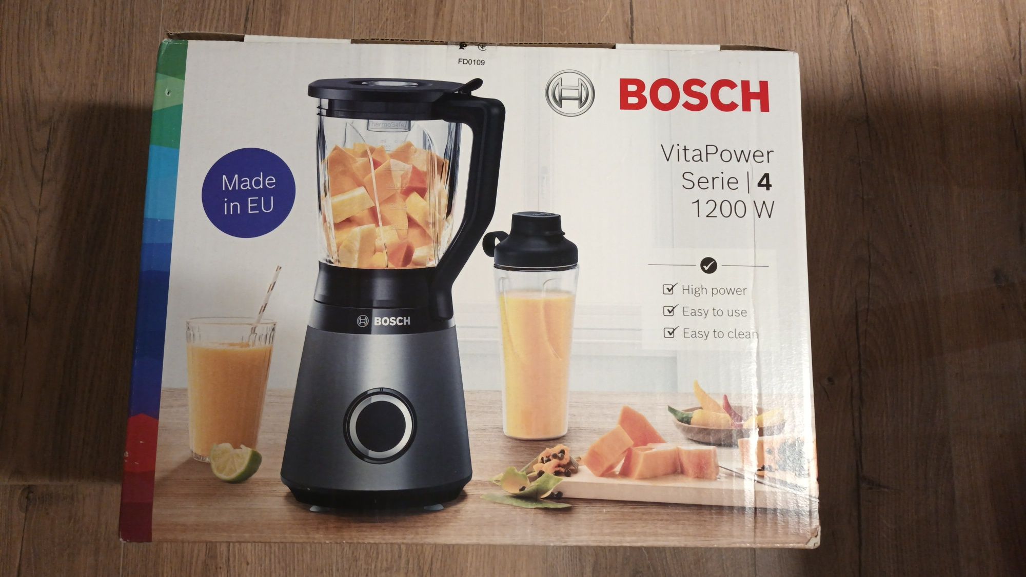 Блендер Bosch Vita Power Serie 4 MMB6174S, 1200 W