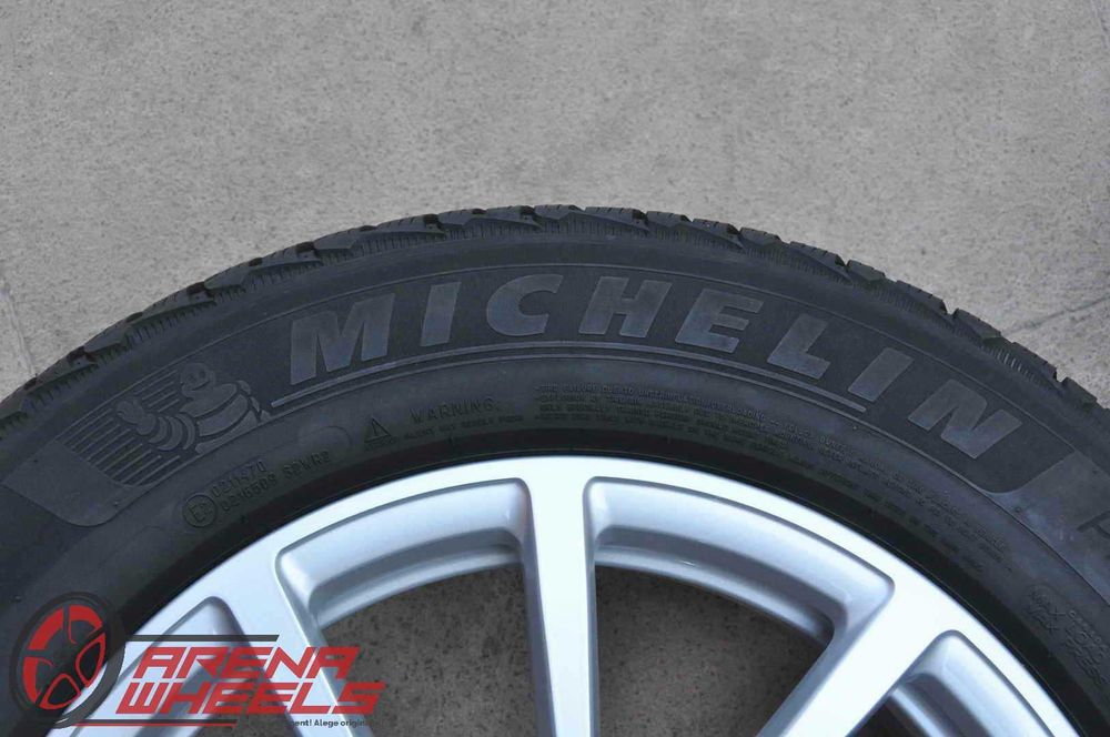 Roti Iarna 17 inch Originale Audi A6 4K C8 Michelin Alpin 225/60 R17