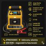 Stație alimentare 3-în-1: Boost + Compresor + Powerbank