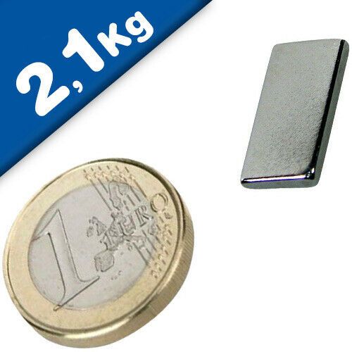 20mm x10mm x2mm МАГНИТ. неодимов N52, Neodymium magnet magnit