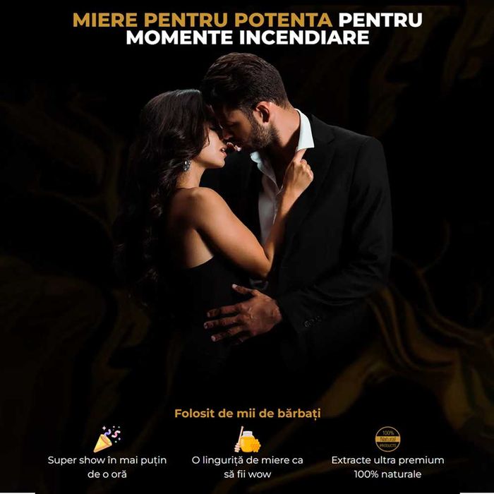 PREMIUM POTENT l Miere Afrodisiaca l Supliment pentru potență