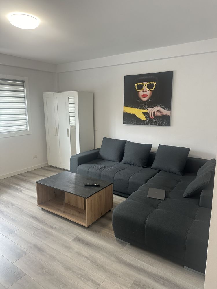 Gasoniera spatioasa 40 mp + balcon+parcare mobilat bloc nou 2021