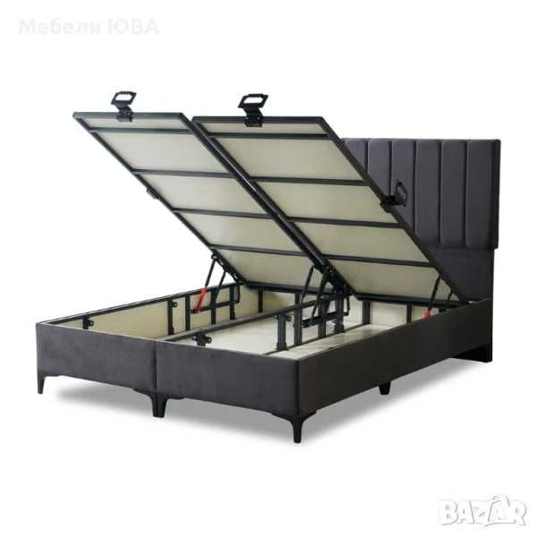 Тапицирани легла с метална конструкция!