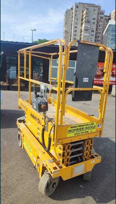 Vand  Haulotte Optimum 8 - 2015, nacela foarfeca electrica 8 m