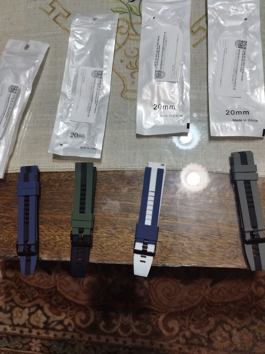 Комплект каишки за часовник 20 мм
