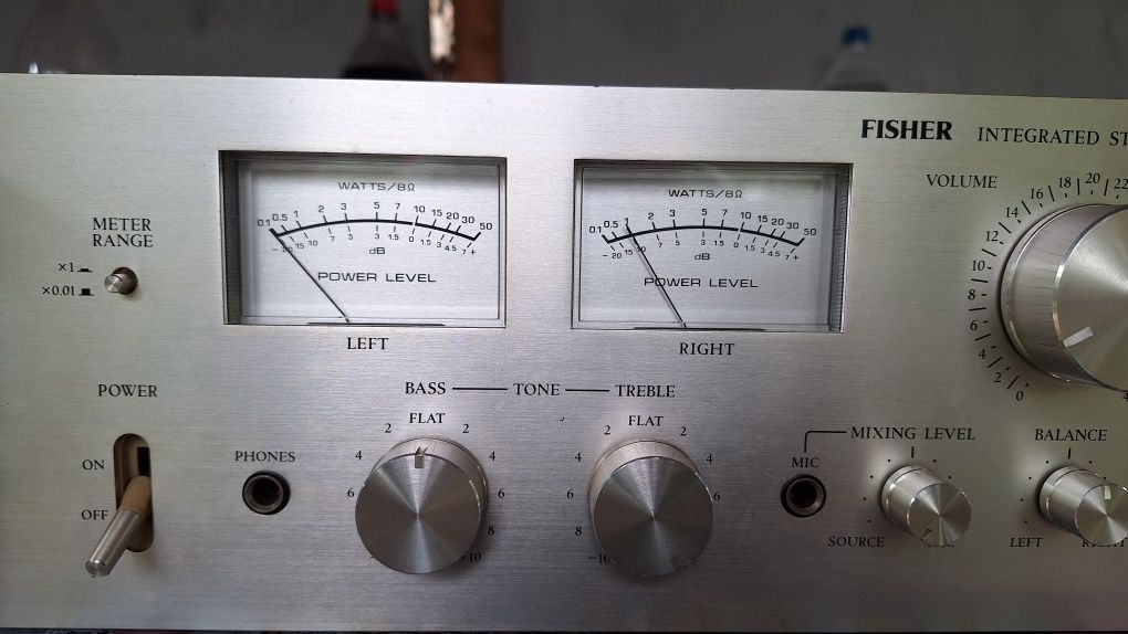 Amplificator "vintage" marca Fisher CA-7000 
Amplificator stereo integ