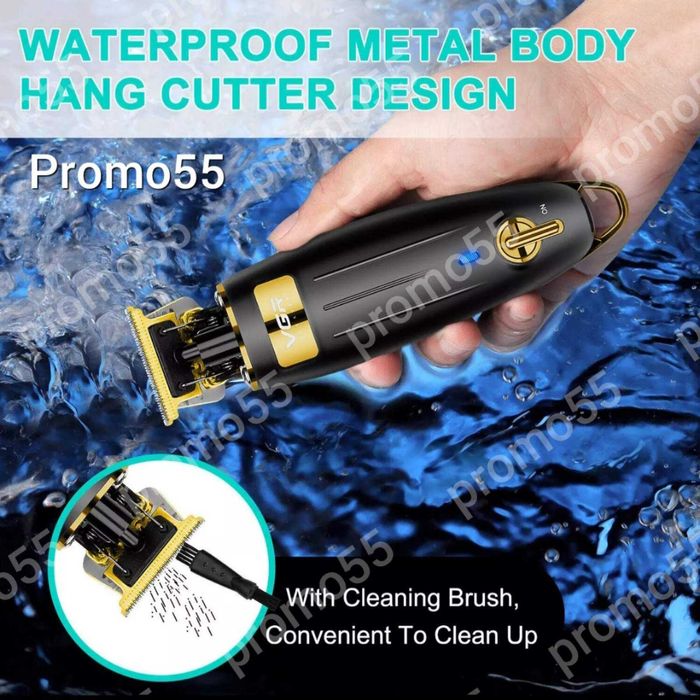 ПРОМО!Професионален тример за подстригване оформяне на коса,брада,тяло