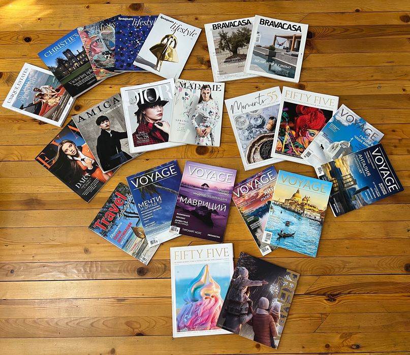 Списания Voyage,Bravacasa…