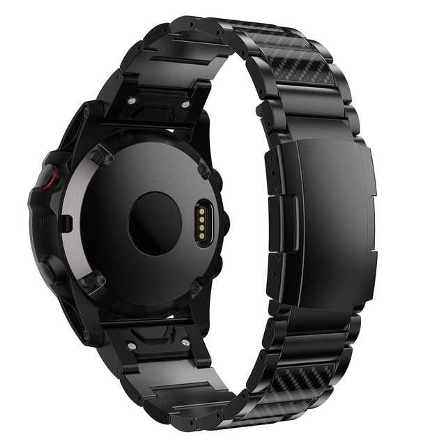 Brățara Titanium 22mm pentru Garmin Fenix și Forerunner